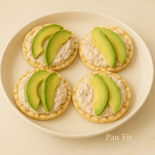 Tortitas con atún y aguacate 🥑🐟 - Pau Fit