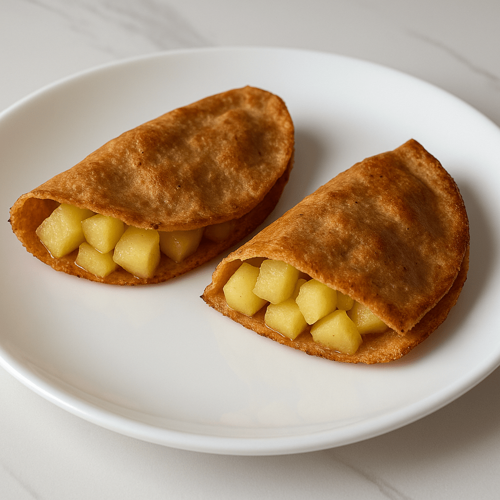 Tortitas crujientes de manzana 🍎 - Pau Fit